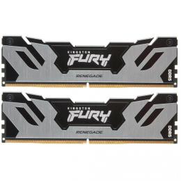 Оперативна память Kingston FURY 32GB (2x16GB) DDR5 6400 MHz Renegade Silver (KF564C32RSK2-32)