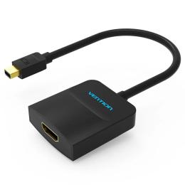 Перехідник Vention MiniDisplayPort (тато) - HDMI (мама) 0.15m Black (HBCBB)