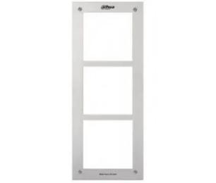 Монтажна рамка для відеопанелі Dahua Technology DH-VTOF003 для 3-х модульних викличних панелей