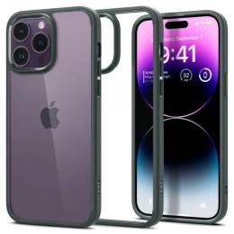 Чохол-накладка Spigen TPU iPhone 14 Pro Ultra Hybrid Abyss Green (ACS04966)