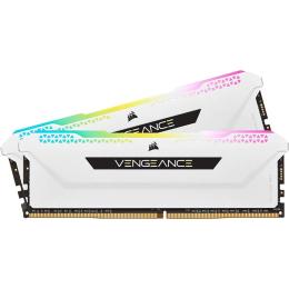 Оперативна память Corsair 32GB (2x16GB) DDR4 3600 MHz Vengeance RGB Pro SL White (CMH32GX4M2D3600C18W)