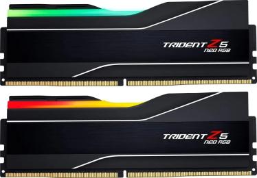 Оперативна память G.Skill 64GB (2x32GB) DDR5 6000 MHz Trident Z5 Neo RGB Black (F5-6000J3040G32GX2-TZ5NR)