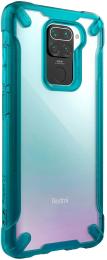 Чохол-накладка Ringke Fusion X для Xiaomi Redmi Note 9 Turquoise Green (RCX4975)