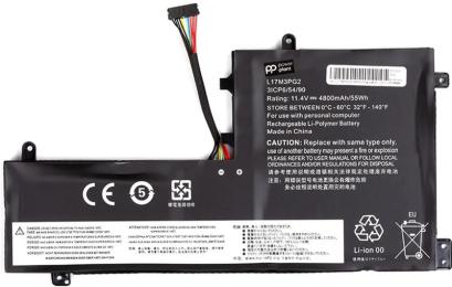 Акумулятор до ноутбука PowerPlant NB481804 LENOVO Legion Y730 L17M3PG2 11.4V 4800mAh