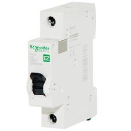 Автоматичний вимикач Schneider Electric Easy9 1 п., 6А, С (EZ9F34106) White