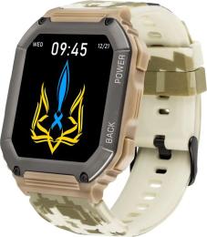 Смарт-годинник Gelius Pro GP-SW007 Tactical Navy Military Bluetooth call (IP68)