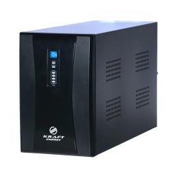 Джерело безперебійного живлення Kraft KRF-1200VA/720W Black