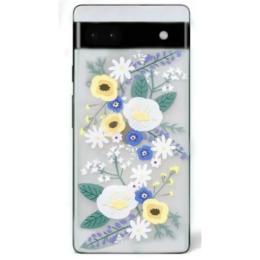 Чохол-накладка Infinity Silicone Case для Google Pixel 6a Flowers Букет