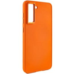 Чохол-накладка EpiK TPU Bonbon Metal Style Samsung Galaxy S23 Papaya