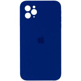 Чохол-накладка EpiK Silicone Case Square Full Camera Protective (AA) Apple iPhone 11 Pro Deep Blue