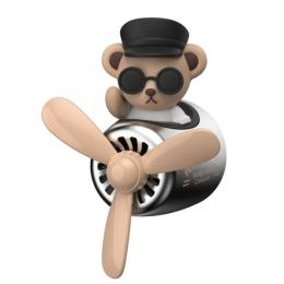 Автомобільний ароматизатор Infinity Pilot Bear Beige