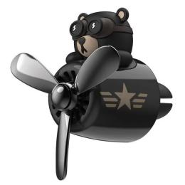 Автомобільний ароматизатор Infinity Pilot Bear Black