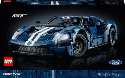 Конструктор LEGO 42154 Technic Ford GT 2022 1466 деталей