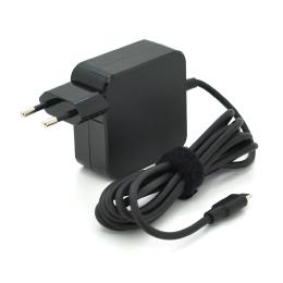 Блок живлення для ноутбука Merlion ASUS 65W (Type-C) довжина 0,9м + кабель живлення