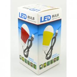 USB лампа DENGOS LED-BULB-5V5W-RED Red