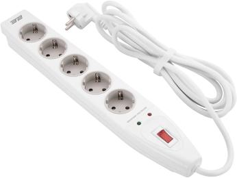 Мережевий фільтр 2E 5XSchuko (2E-SP515M3WH) White