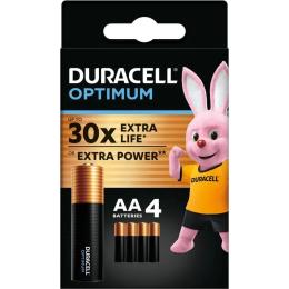 Батарейка Duracell AA bat Alkaline Optimum 5015595 4шт