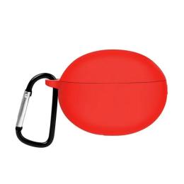 Чохол для навушників Infinity Silicon case with carabine для Huawei FreeBuds 5i Red