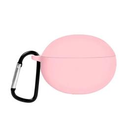Чохол для навушників Infinity Silicon case with carabine для Huawei FreeBuds 5i Pink