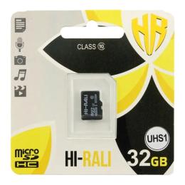 Карта памяті Hi-Rali microSDHC (UHS-1) 32GB class 10 без адаптера