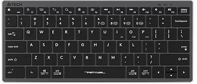 Клавіатура A4Tech Fstyler FBX51C Gray USB (4711421969765) (ENG/UKR/RU)