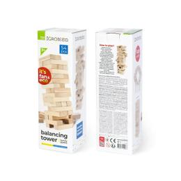 Настільна гра Igroteco 900088 Дженга 54 елементи