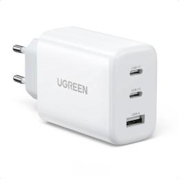 Адаптер живлення для телефона Ugreen Fast Charger CD275 White 65W (90496)