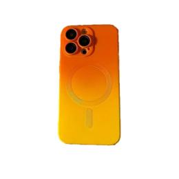 Чохол-накладка Infinity Luxury Liquid Silicone Gradient Color для iPhone 11 Pro Max Orange