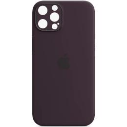 Чохол-накладка EpiK Silicone Case Full Camera Protective (AA) Apple iPhone 12 Pro (6.1) Elderberry