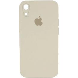 Чохол-накладка EpiK Silicone Case Square Full Camera Protective (AA) Apple iPhone XR (6.1) Antique White