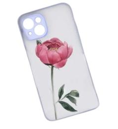 Чохол-накладка Infinity Cute Flowers Pattern для iPhone 14 Піон