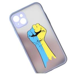 Чохол-накладка Infinity Ukraine Flag для iPhone 14 Plus fist