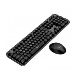 Комплект клавіатура та миша Hoco DI25 Palladis 2.4G Black