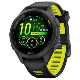 Смарт-годинник Garmin Forerunner 265S Black Yellow (010-02810-03/13)
