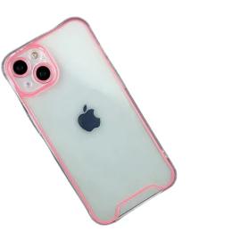 Чохол-накладка Infinity Lovebay Night Light для iPhone 14 Transparent Pink