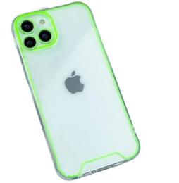 Чохол-накладка Infinity Lovebay Night Light для iPhone 13 Pro Transparent Green
