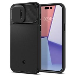 Чохол-накладка Spigen Optik Armor для iPhone 14 Pro Black with MagSafe (ACS04993)