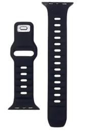 Ремінець для смарт-годинника Infinity SGP для Apple Watch Silicon Sport Strap 38/40/41 Black