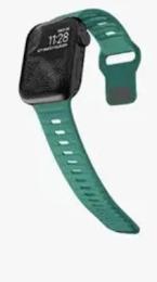 Ремінець для смарт-годинника Infinity SGP для Apple Watch Silicon Sport Strap 44/45/49 Dark Green