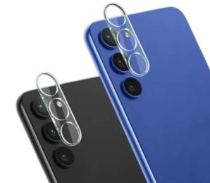 Захисне скло для камери Infinity для Samsung S23 Transparent Black