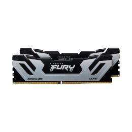Оперативна память Kingston FURY 48GB (2x24GB) CUDIMM DDR5 8400 MHz Renegade Silver Black (KF584CU40RSK2-48)