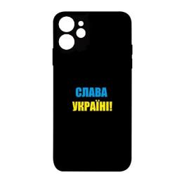 Чохол-накладка Infinity Silicone Case для Apple iPhone 12 Слава Україні