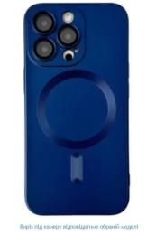 Чохол-накладка Infinity Magnetic Kathy Tech для iPhone 14 Blue + захист камери