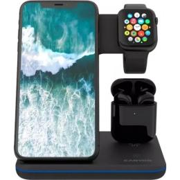 Бездротовий зарядний пристрій Canyon WS-302 Black (CNS-WCS302B)