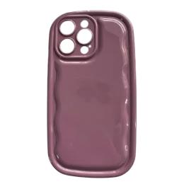 Чохол-накладка Infinity Silicone Пуховик для iPhone 12 Pro Max Print Purple