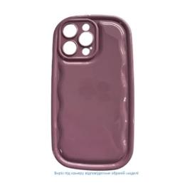 Чохол-накладка Infinity Silicone Пуховик для iPhone 14 Print Purple