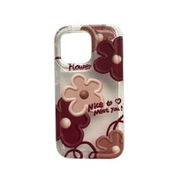 Чохол-накладка Infinity Silicone Пуховик для iPhone 14 Pro Print Nice to meet you!