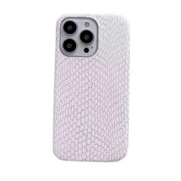 Чохол-накладка Infinity Texture Couro Reptile для iPhone 14 Pro Max White