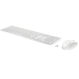 Комплект клавіатура та миша HP 650 White Wireless Keyboard and Mouse Combo