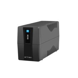 Джерело безперебійного живлення Armac Home Lite 850E LED 850VA/480W Black (Z33512)